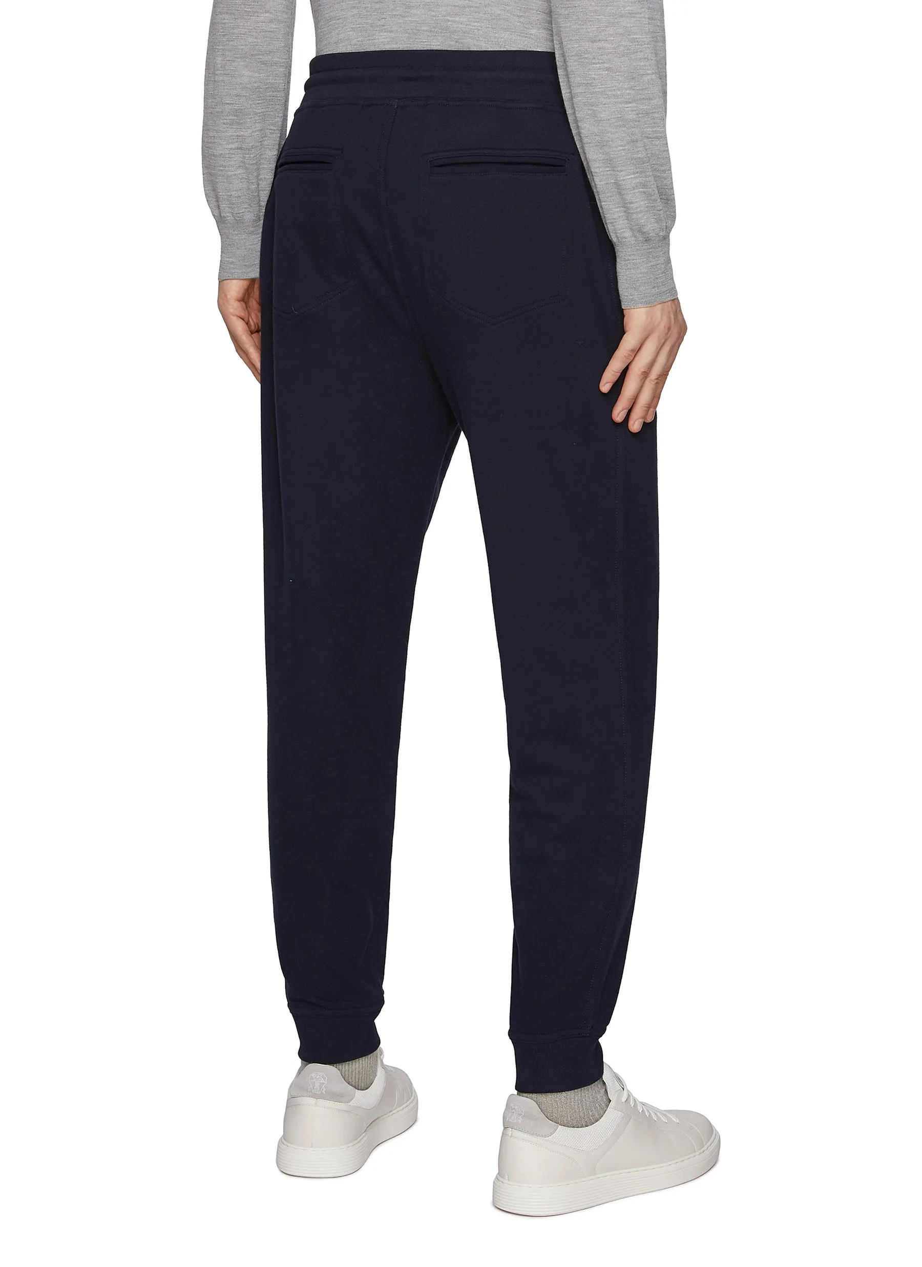 -----------BRUNELLO CUCINELLI ---- ------------ ----Drawstring Cotton Blend Sweatpants --