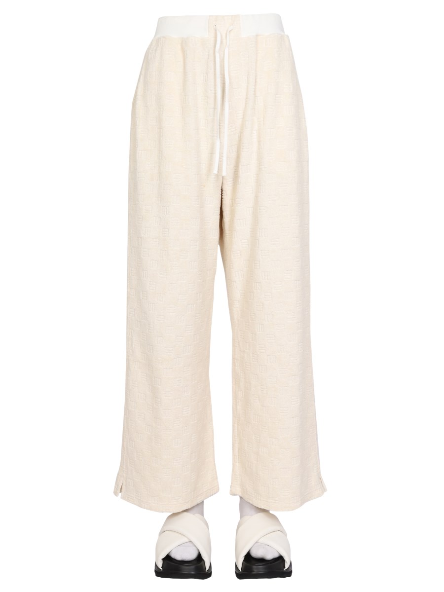 AMBUSH      PANTALONE MONOGRAM IN MISTO COTONE