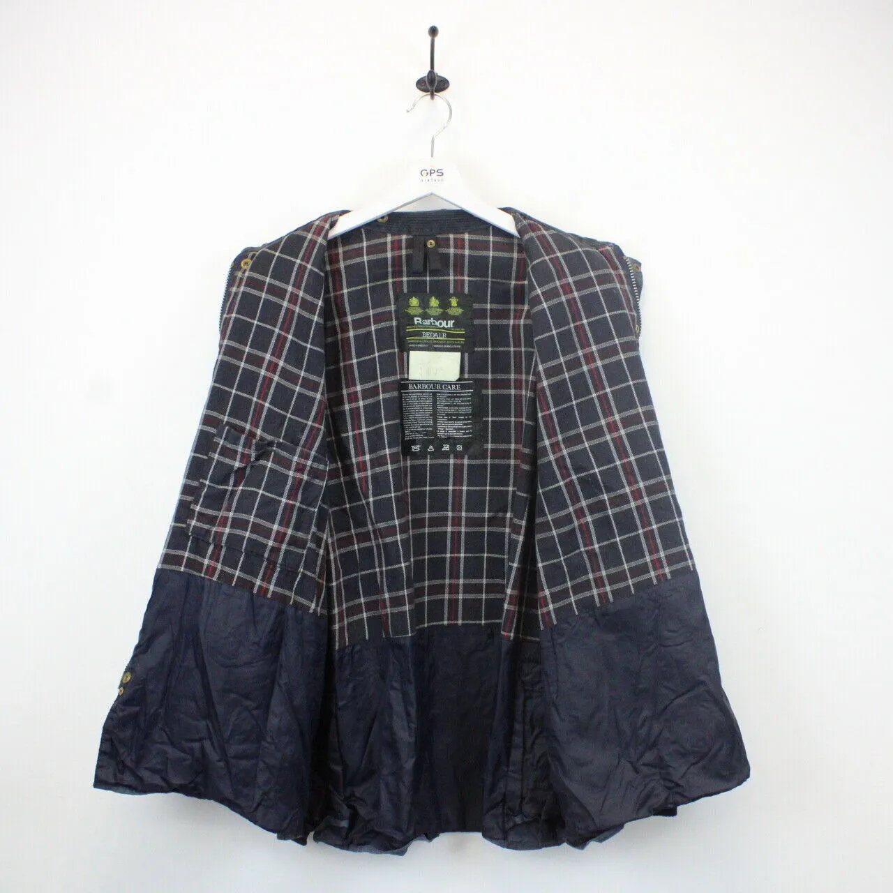 BARBOUR Bedale Waxed Jacket Blue | Large