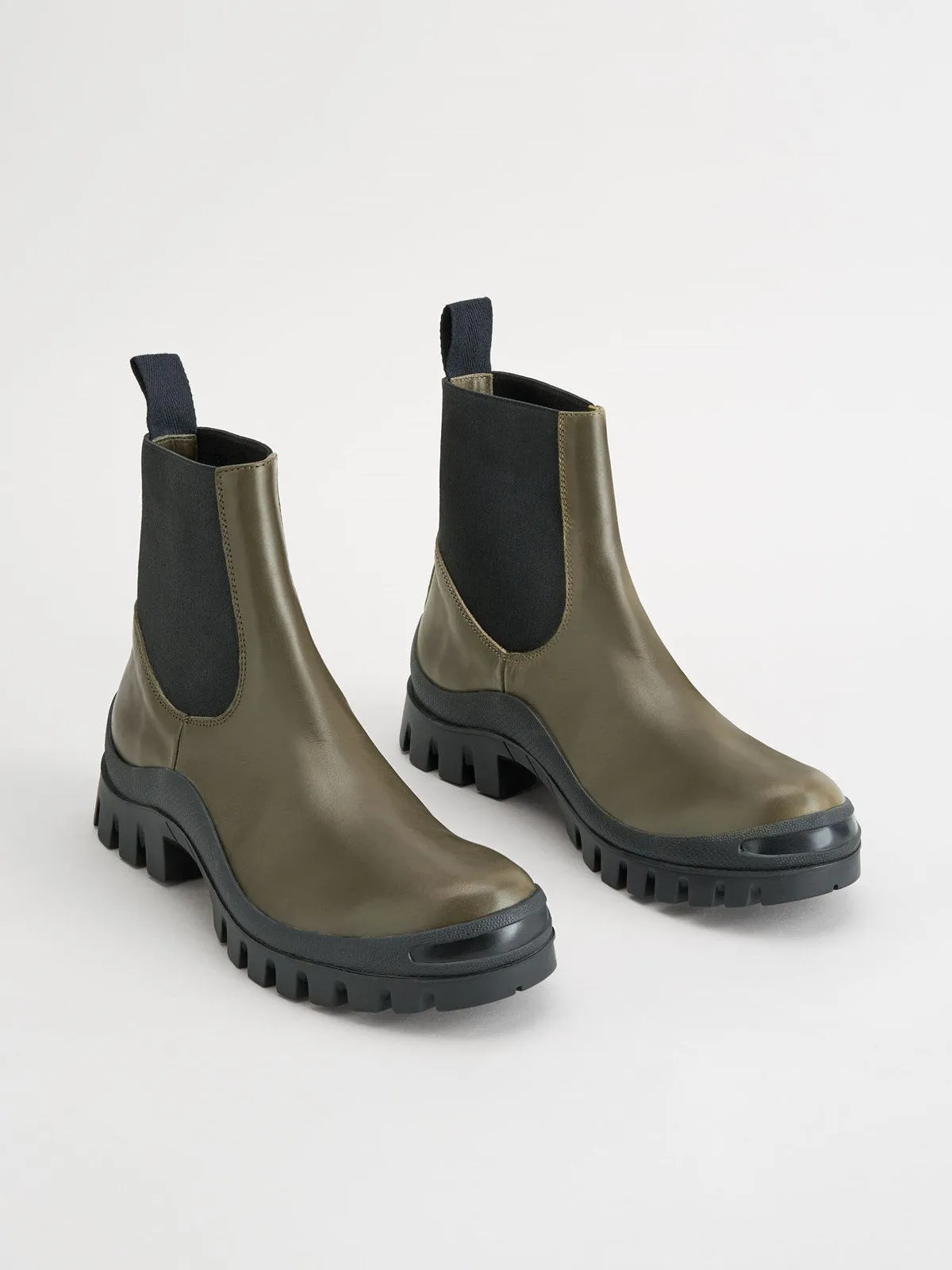 Catania Turtle Chunky Ankle Boots