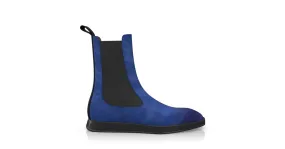 Color Sole Ankle Boots 14225