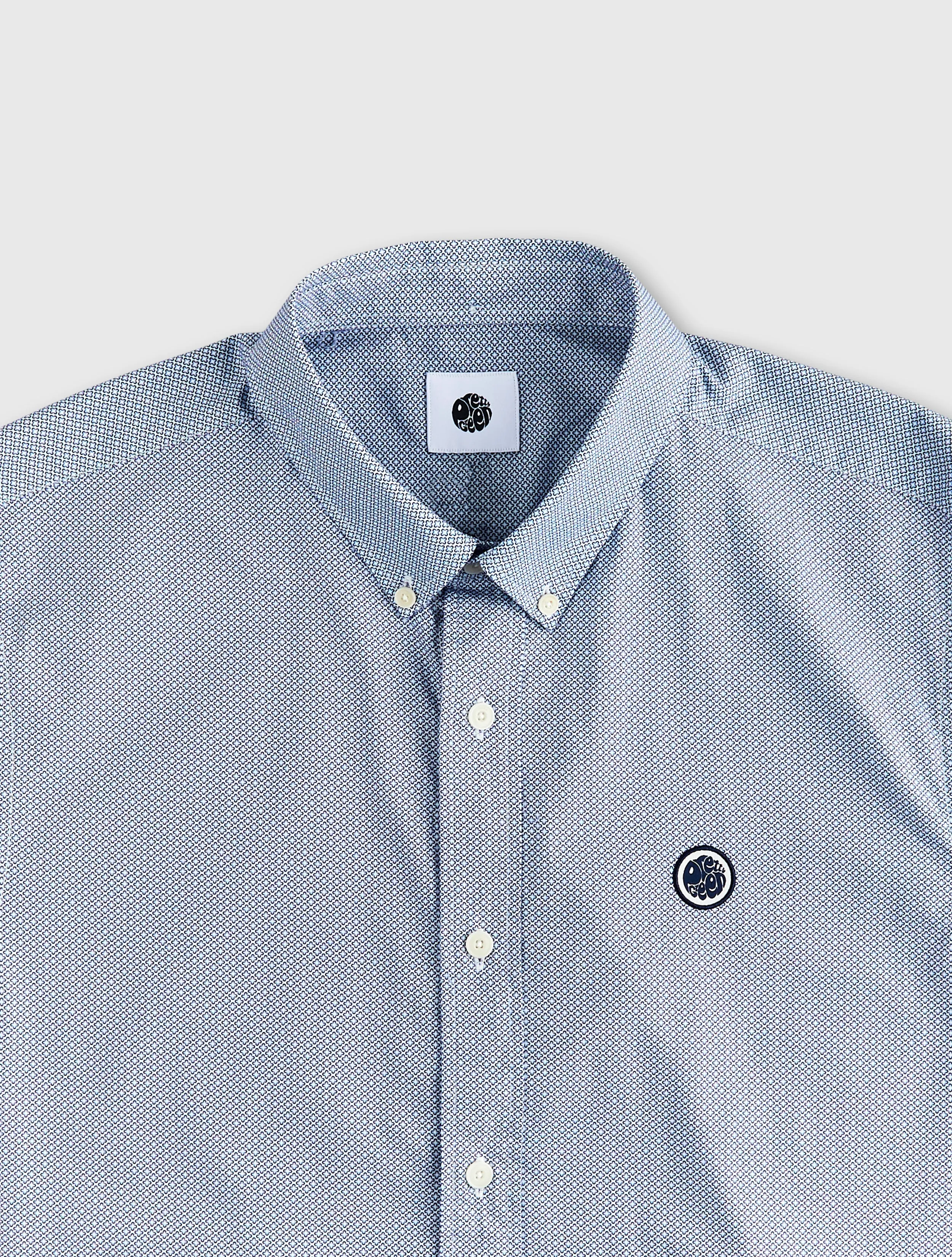  Geo Floral Short Sleeve Shirt