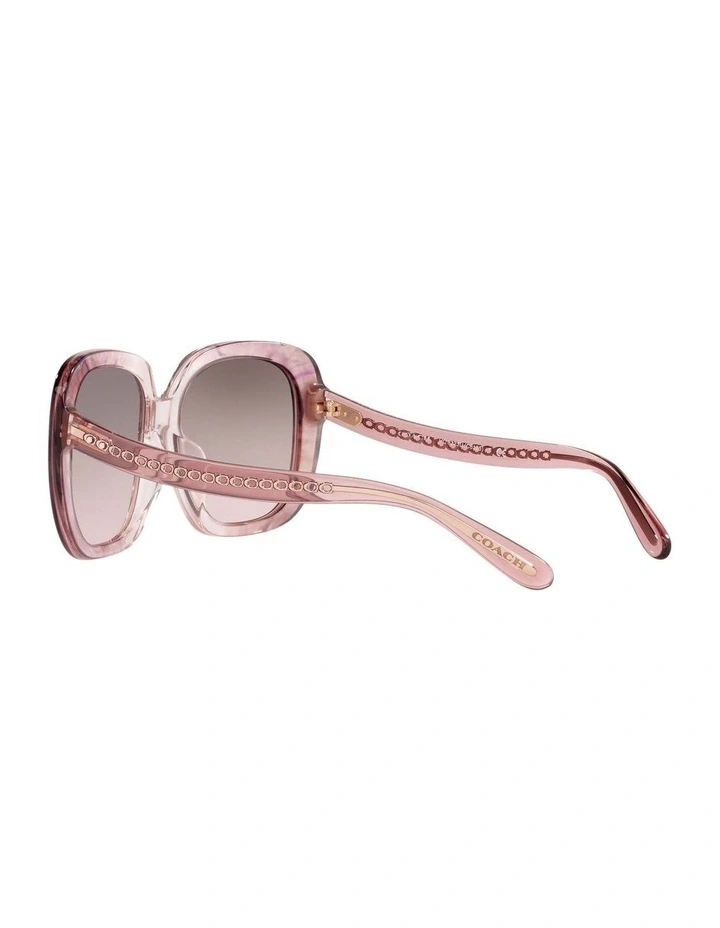 HC8323U C6185 Pink Sunglasses