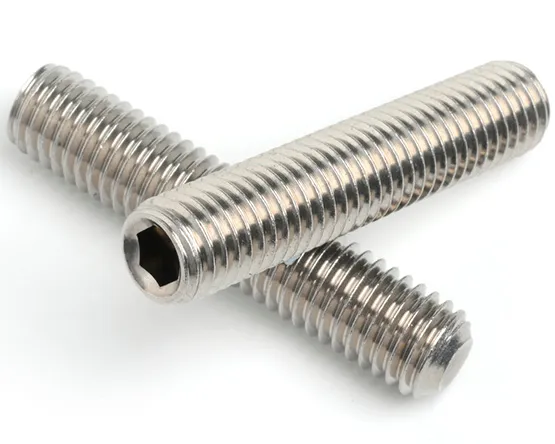 M12 X 18 SOCKET SET SCREW CUP POINT DIN 916 / ISO 4029 A2 STAINLESS STEEL