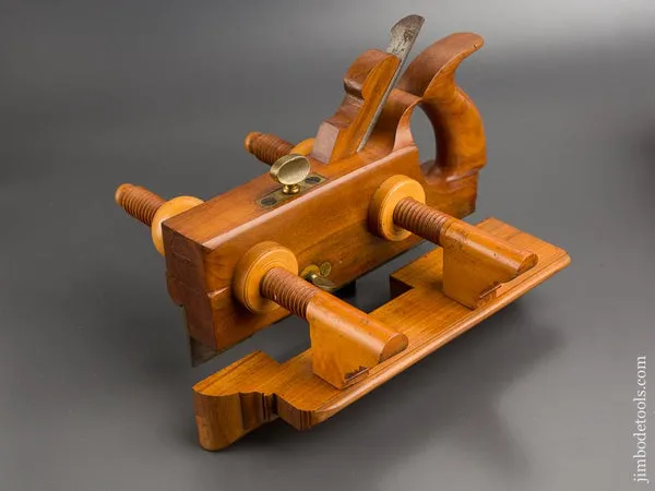 MINT Applewood & Boxwood UNION FACTORY H. CHAPIN No. 239 1/2 Handled Plow Plane - 81235 - AS OF JULY 17