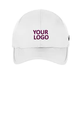 Nike Featherlight Custom Caps, White