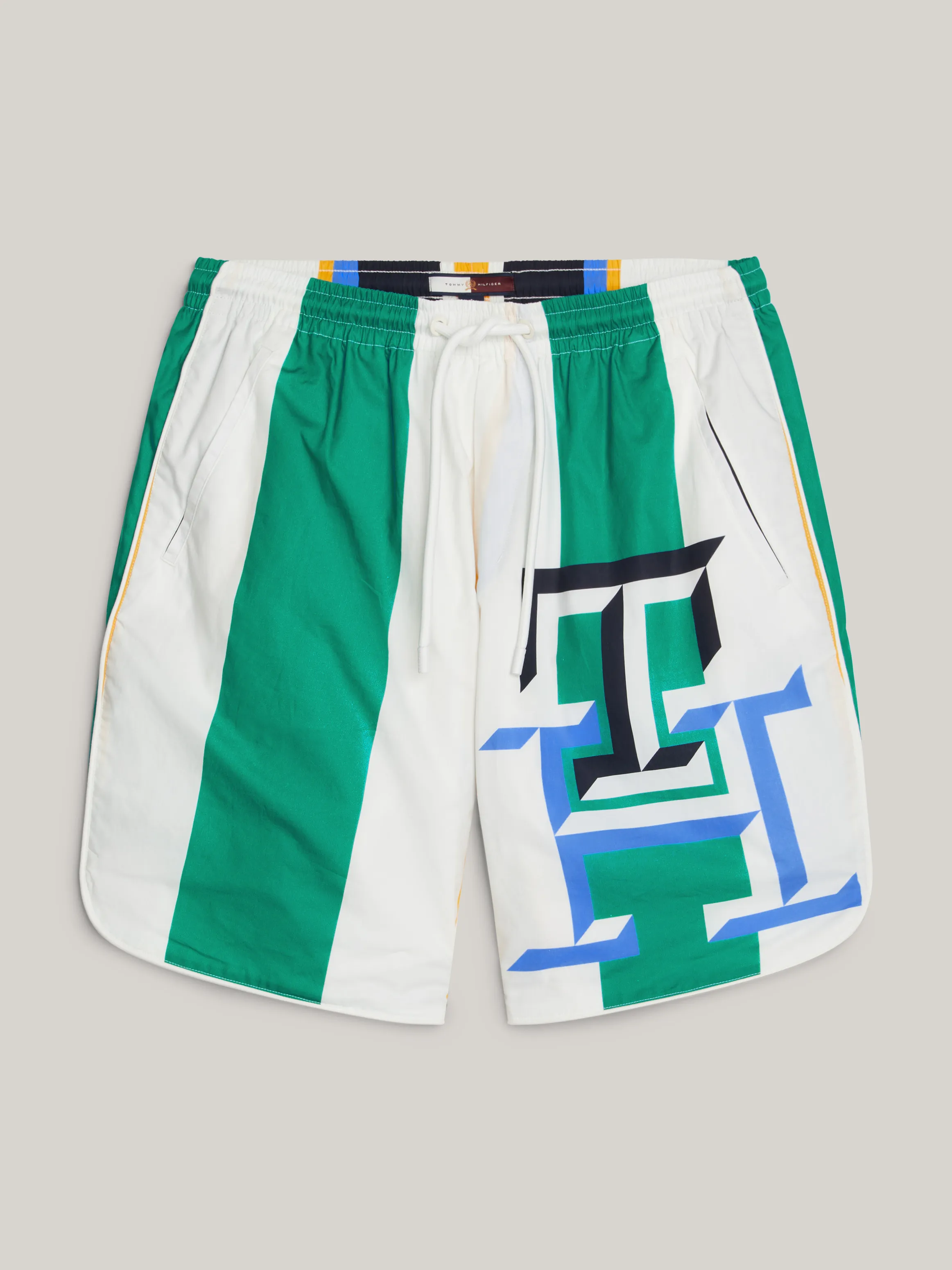 Relaxed Fit Stripe Shorts | Shorts | Tommy Hilfiger