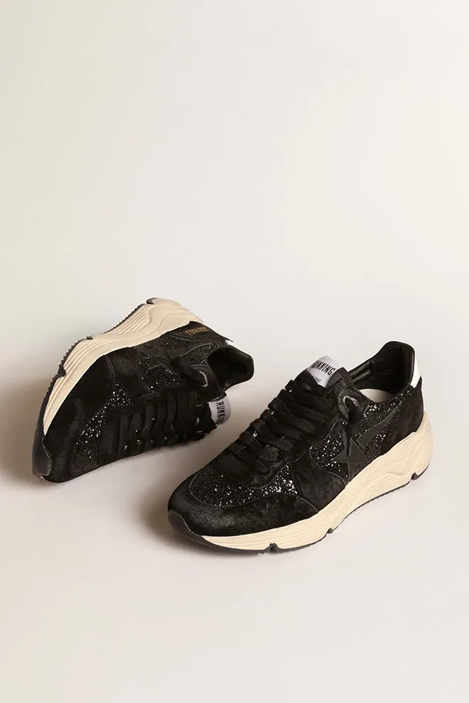 Running Sole Trainers in Black/White