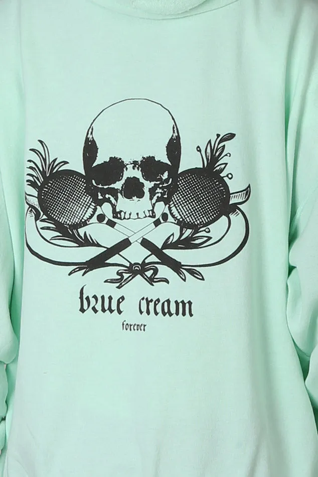 Skull Hoodie Mint