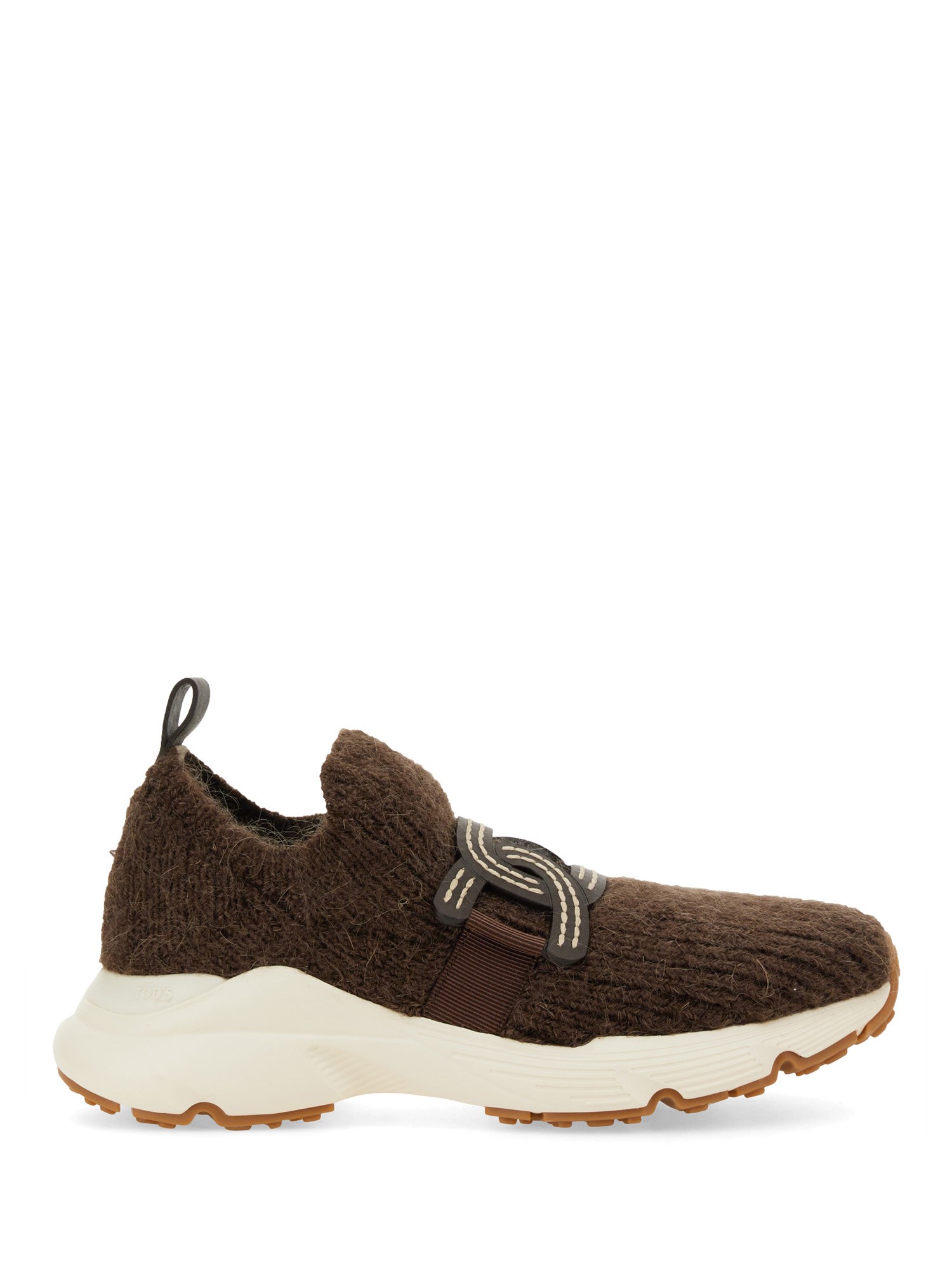 TOD'S    KNITTED LOGO SNEAKER