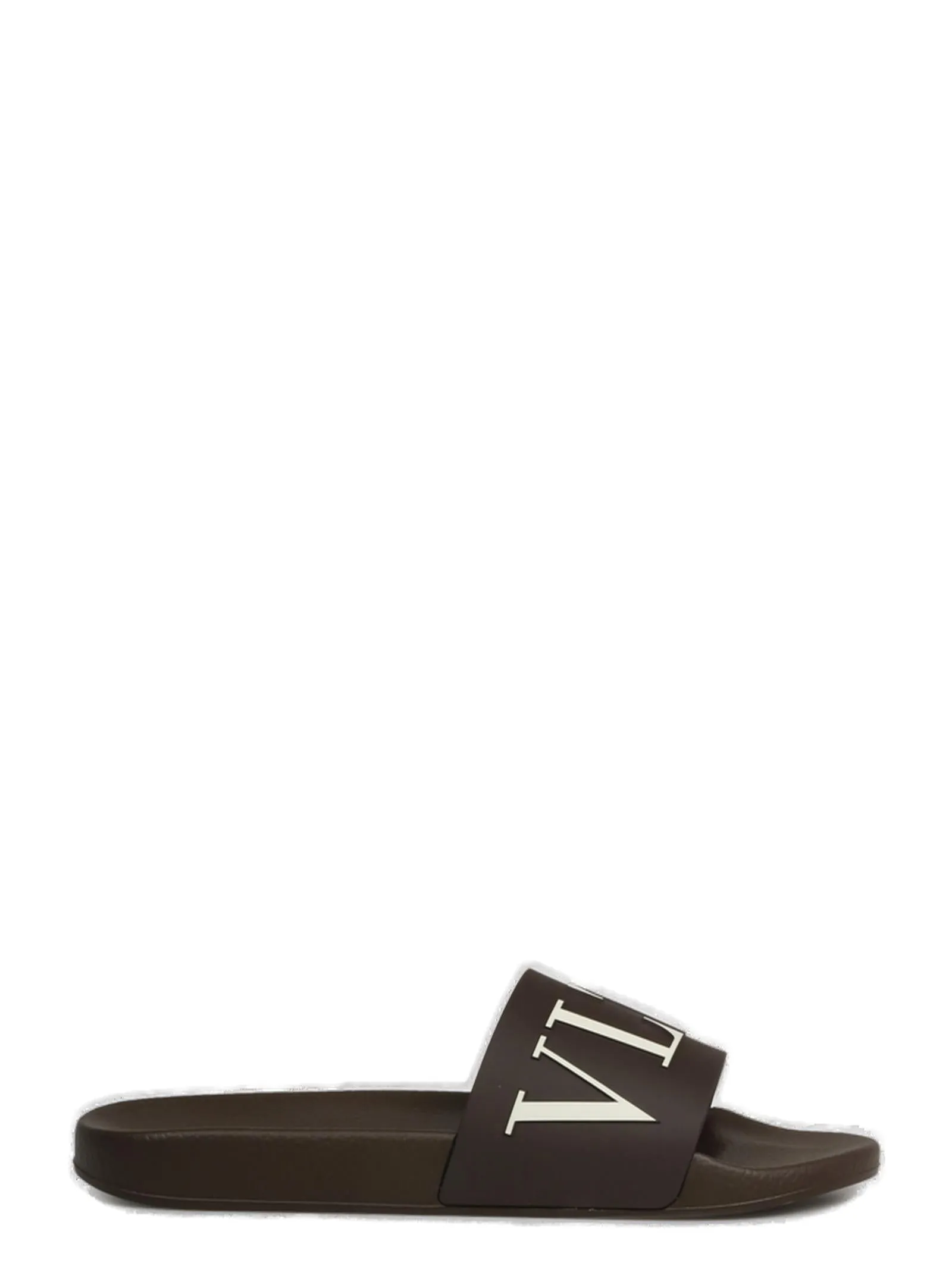 Valentino VLTN Logo Embossed Slip-On Slippers
