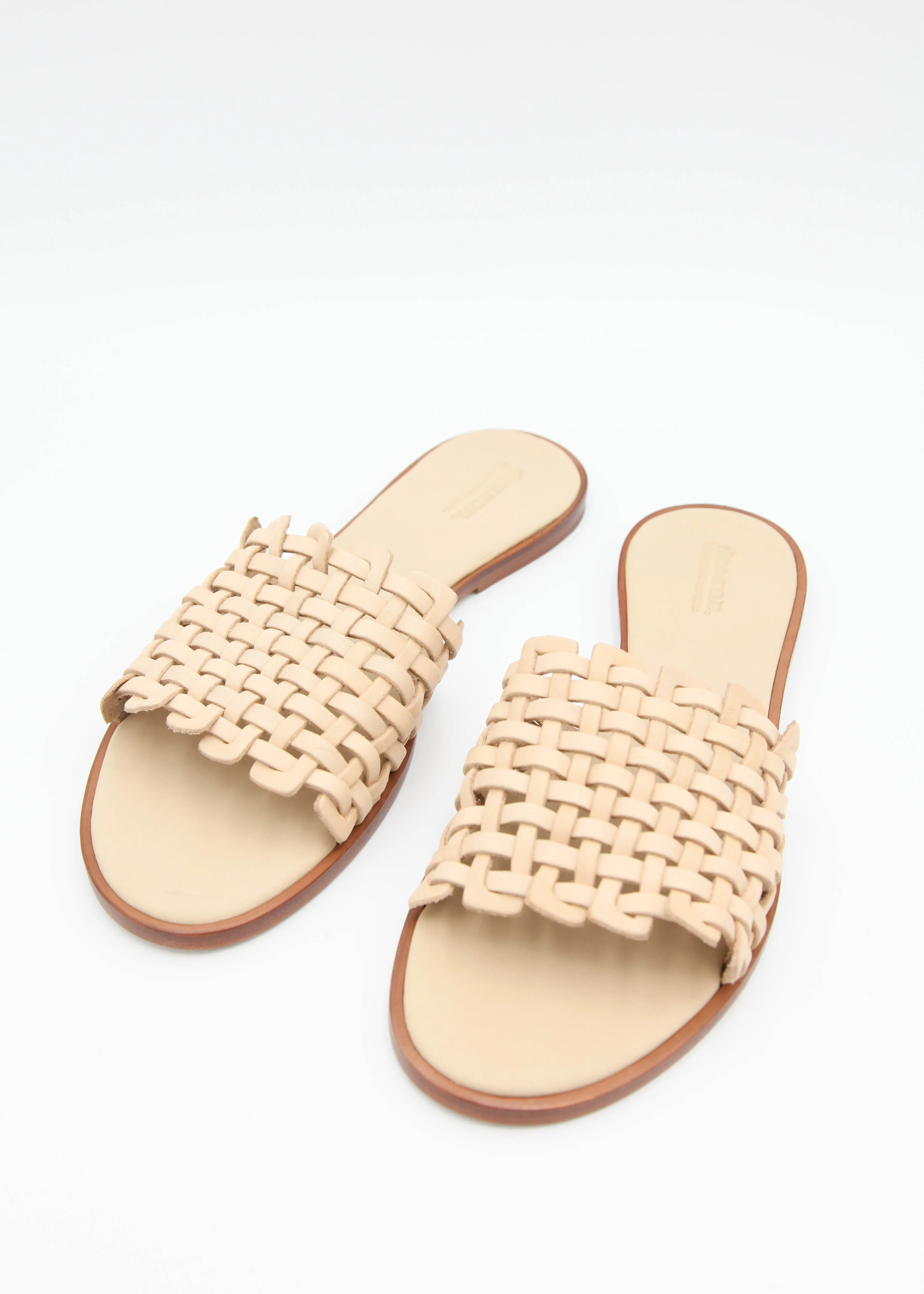 Zig Zag Sandal - Natural
