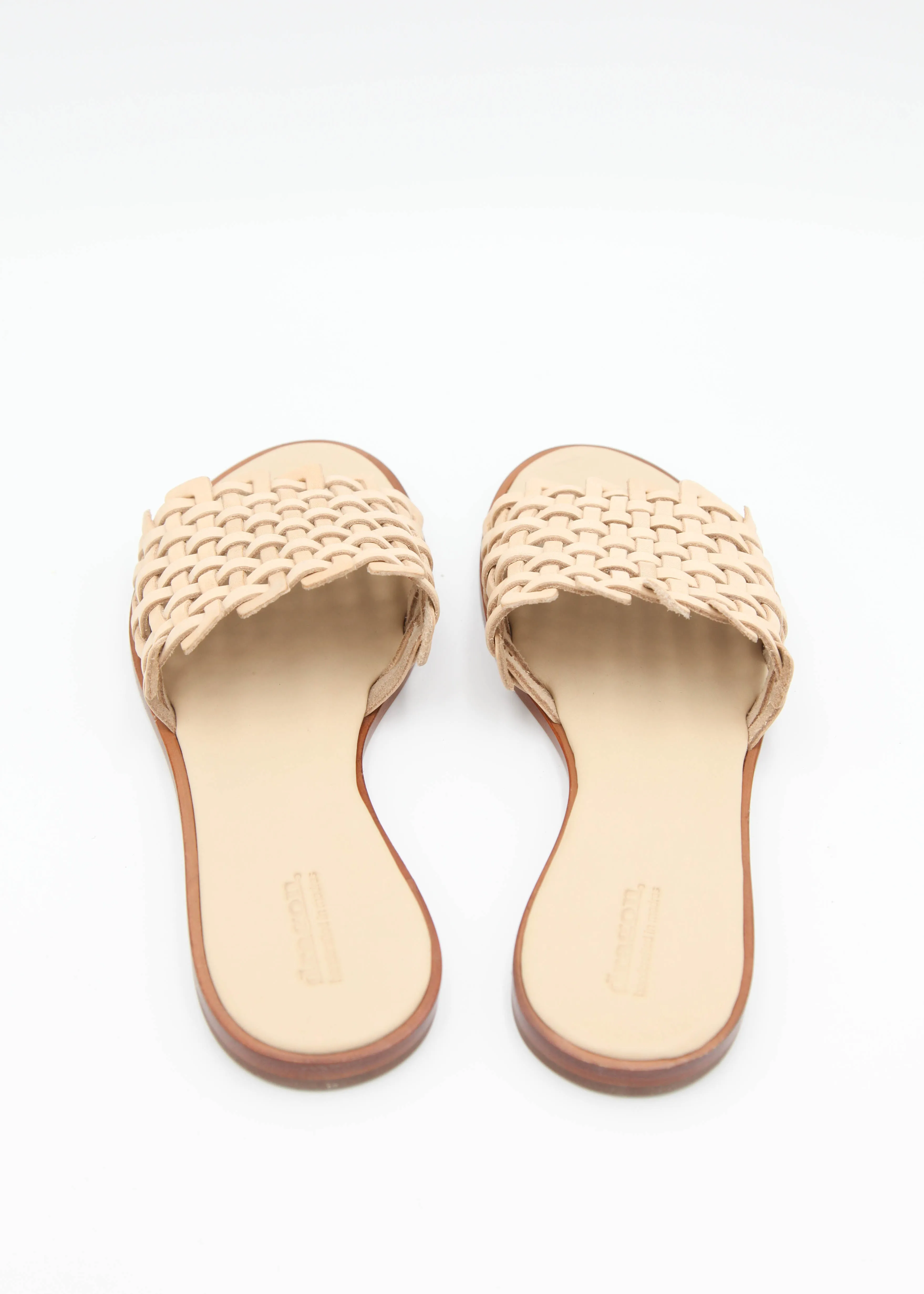 Zig Zag Sandal - Natural